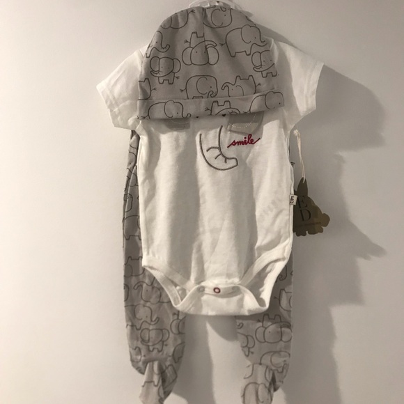 Elephant 3 piece set - Picture 2 of 3